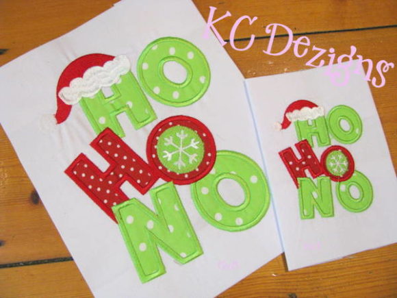 A Boutique Designer's Take on 'Christmas Ho Ho No' Embroidery