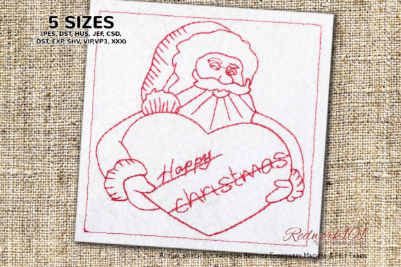 An Embroidery Seller’s Review of Happy Christmas Bluework