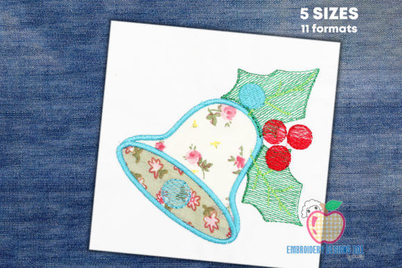 An Honest Review of the Blue Christmas Bell Applique