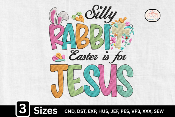 Celebrating Faith with Silly Rabbit Easter Design