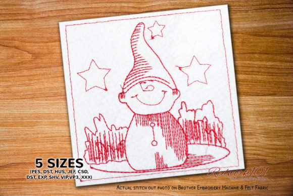 Christmas Imp Lineart: A Designer's Holiday Embroidery Review