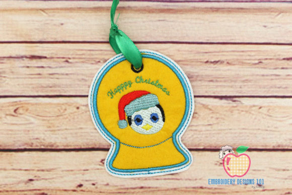 Christmas Penguin with Santa Hat ITH: A Charming Addition