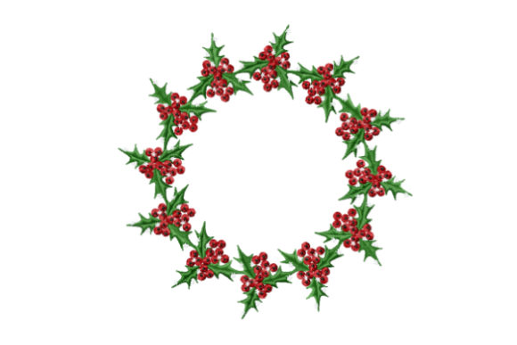 Holly Christmas Wreath: A Festive Embroidery Review