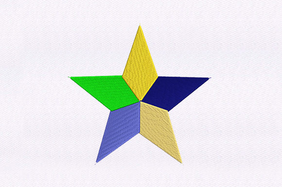 Shining Star: A Versatile Embroidery Design for Etsy