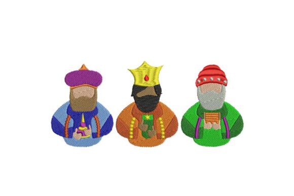 Three Wise Kings: A Design Review for Real Embroidery Projects